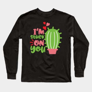 i'm stuck on you Long Sleeve T-Shirt